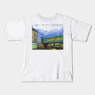 Camden Lock, Dusk, London Kids T-Shirt